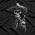 Day of the Dead – Skeleton Drinking Tequila T-Shirt