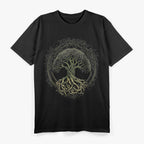 Viking Spirit – Norse Warrior Minimal Rune Style Love T-Shirt