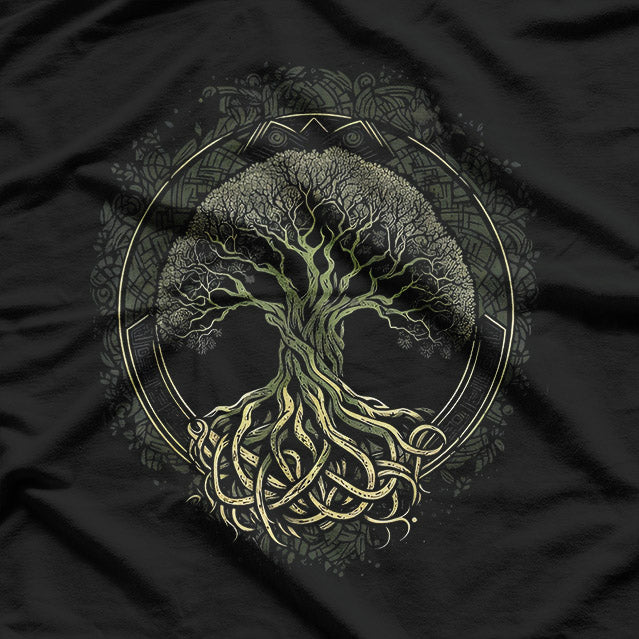 Viking Spirit – Norse Warrior Minimal Rune Style Love T-Shirt