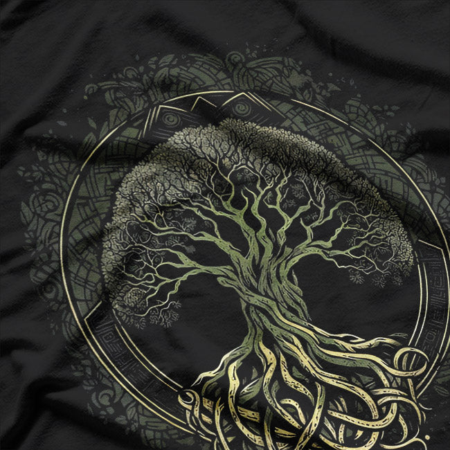 Viking Spirit – Norse Warrior Minimal Rune Style Love T-Shirt