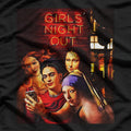 Funny Girls Night Out Mona Lisa Painting T-Shirt