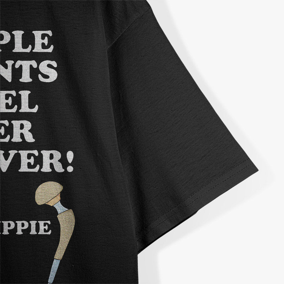 Hip Replacement: Double Hippie Club T-Shirt