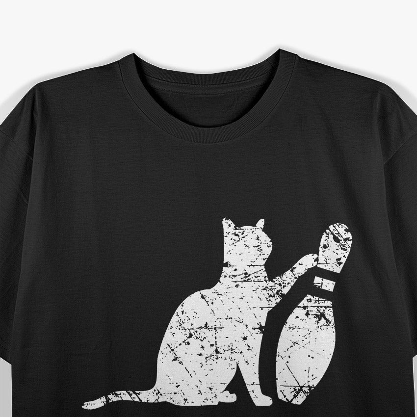 Ornery Alley Cat Tipping Funny Sarcastic Humor T-Shirt