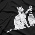 Ornery Alley Cat Tipping Funny Sarcastic Humor T-Shirt