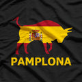 Pamplona Running of the Bulls – Spanish Fiesta T-Shirt
