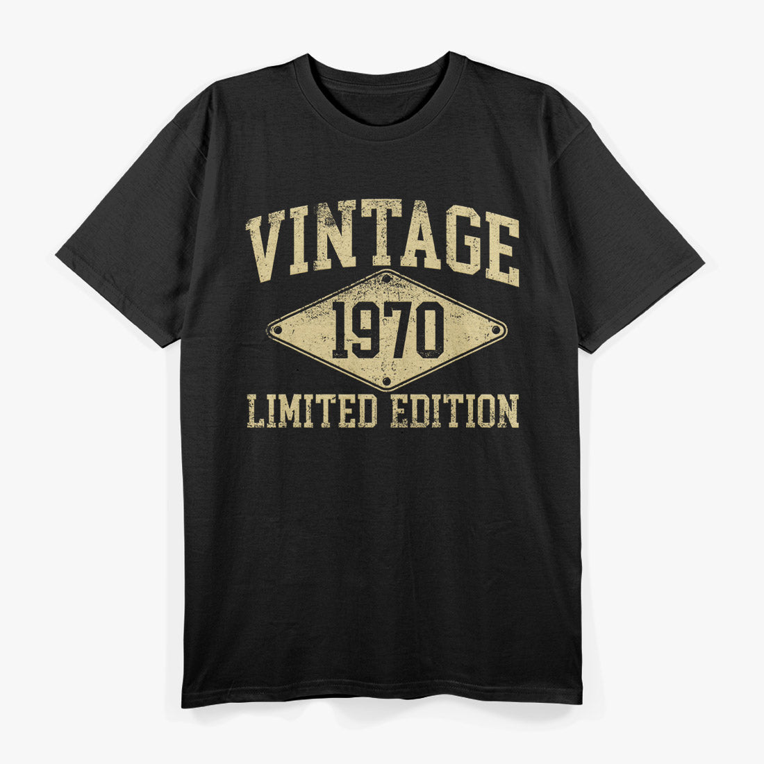 Vintage 1970 Limited Edition – Year of Birth Birthday T-Shirt