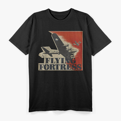 WWII B-17 Flying Fortress: Legendary USA Warplane T-Shirt