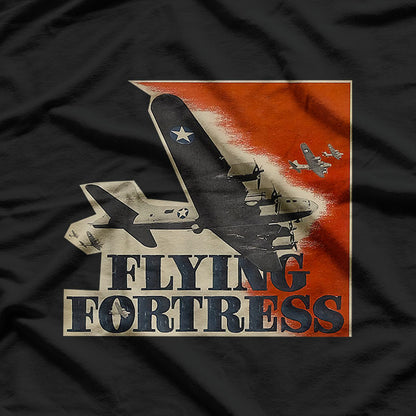 WWII B-17 Flying Fortress: Legendary USA Warplane T-Shirt
