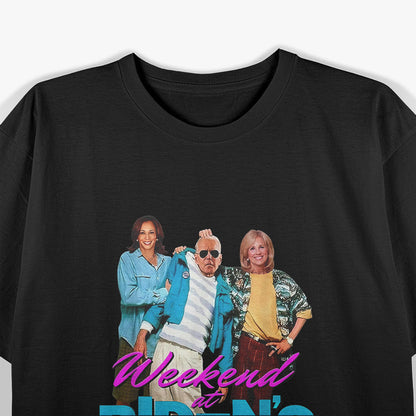 Weekend at Biden’s Political Satire Funny T-Shirt