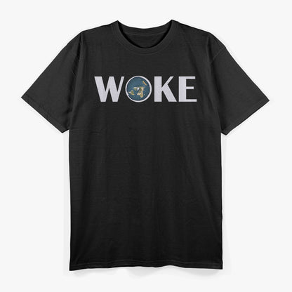 Woke Flat Earth T-Shirt
