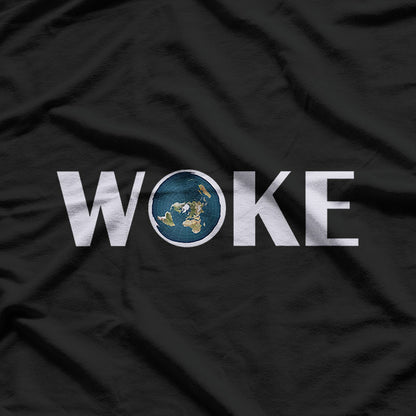 Woke Flat Earth T-Shirt