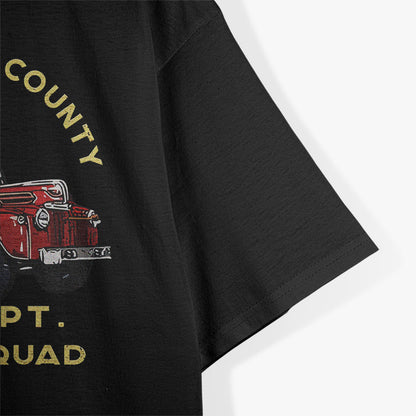 Truck Side 51 – Emergency Squad L.A. Fire Dept T-Shirt