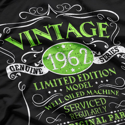 Vintage 1962 60th Birthday Gift Retro Classic Aged T-Shirt