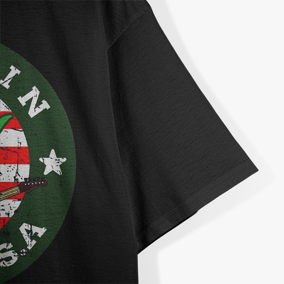 Vintage Corn Pun – American Flag Corncob Funny Joke T-Shirt