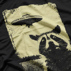 Weird UFO Raccoon T-Shirt