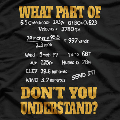 What Part of Don’t You Understand?: Bold and Funny Statement T-Shirt