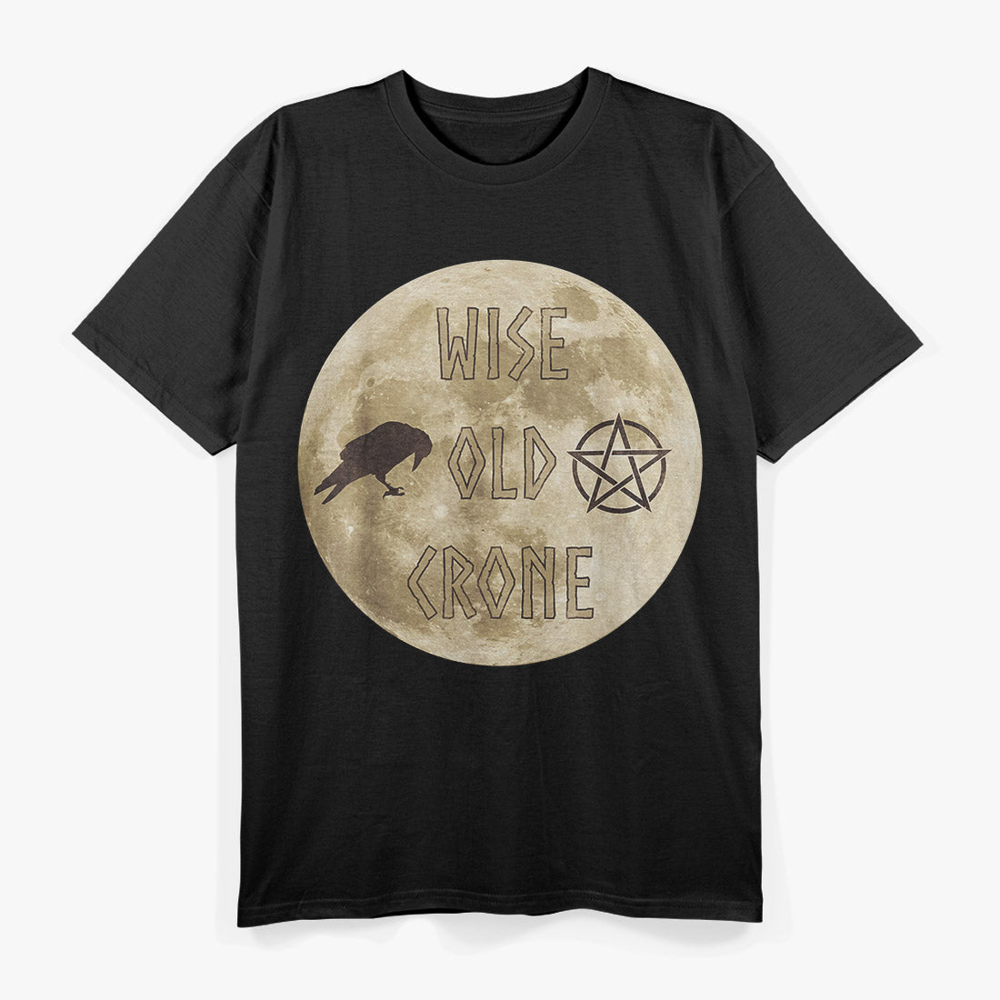Wise Old Crone Wicca Pagan Triple Goddess Feminist Power T-Shirt