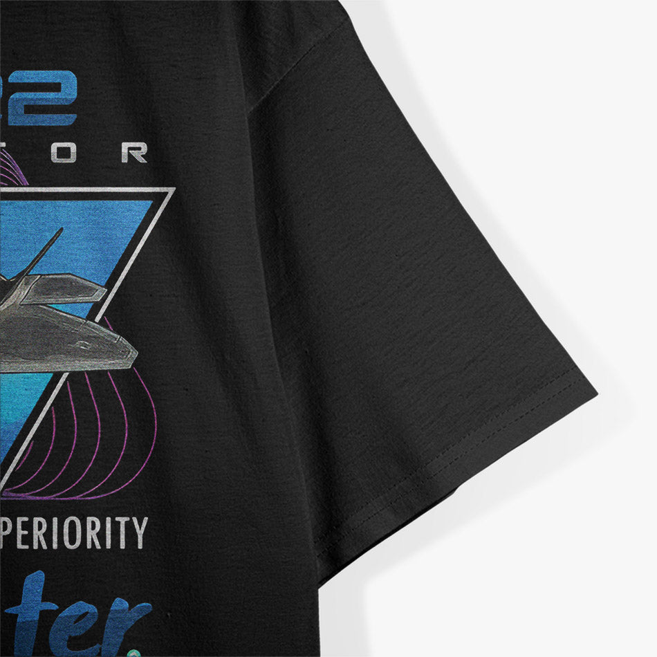 F-22 Raptor: Stealth Air Superiority Fighter T-Shirt