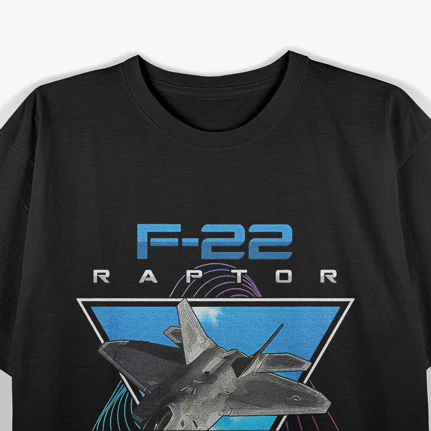 F-22 Raptor: Stealth Air Superiority Fighter T-Shirt