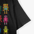Retro Robot Revolution – Funny Tech Geek T-Shirt