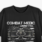 Combat Medic U.S. Army: Life Saver Under Fire T-Shirt