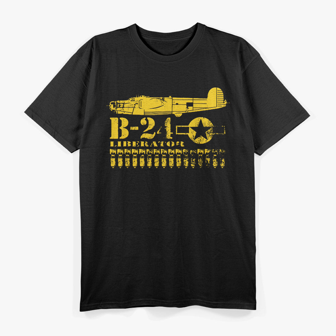 WWII B-24 Liberator: Iconic Air Force Bomber T-Shirt