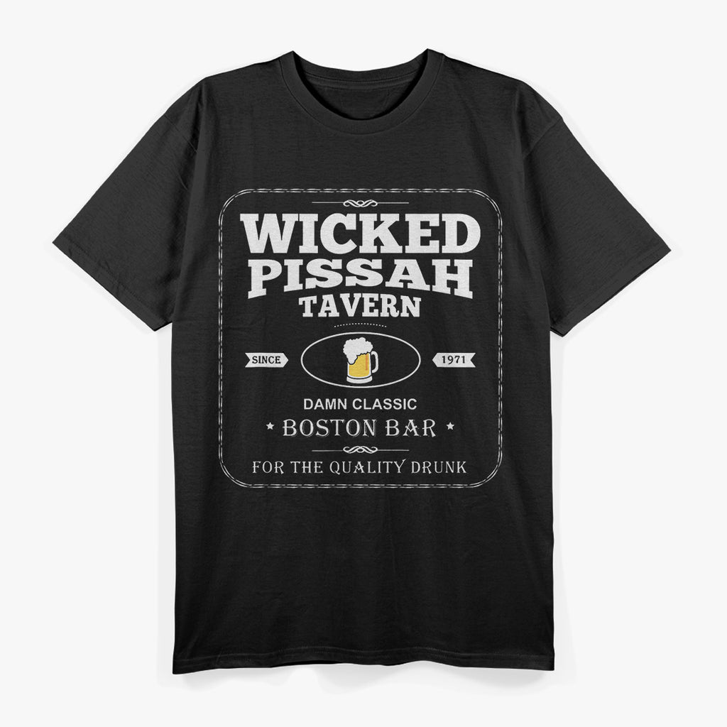 Wicked Pissah Tavern: Funny Boston-Inspired T-Shirt