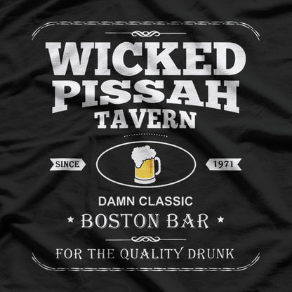 Wicked Pissah Tavern: Funny Boston-Inspired T-Shirt