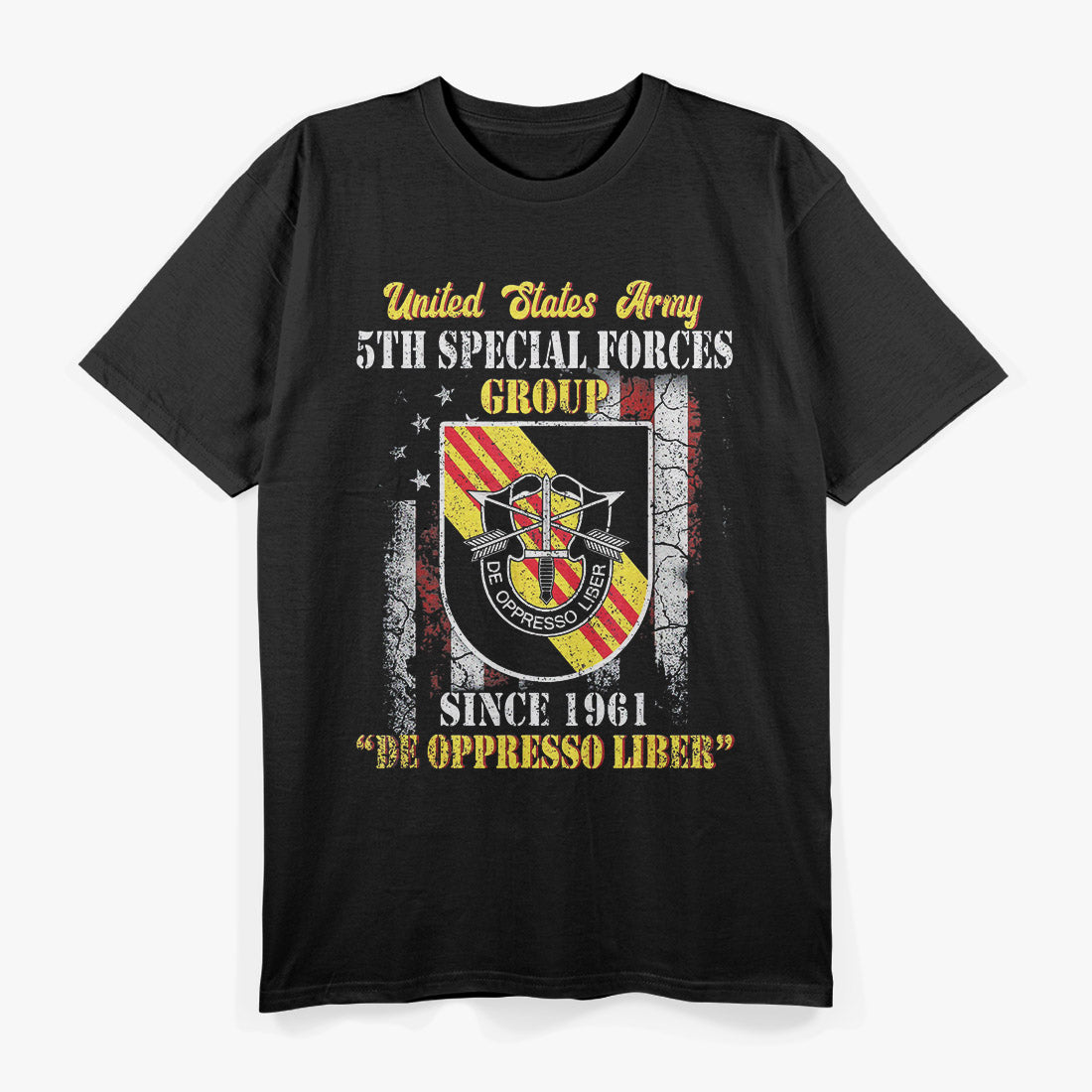 5th Special Forces Group Army De Oppresso Liber T-Shirt