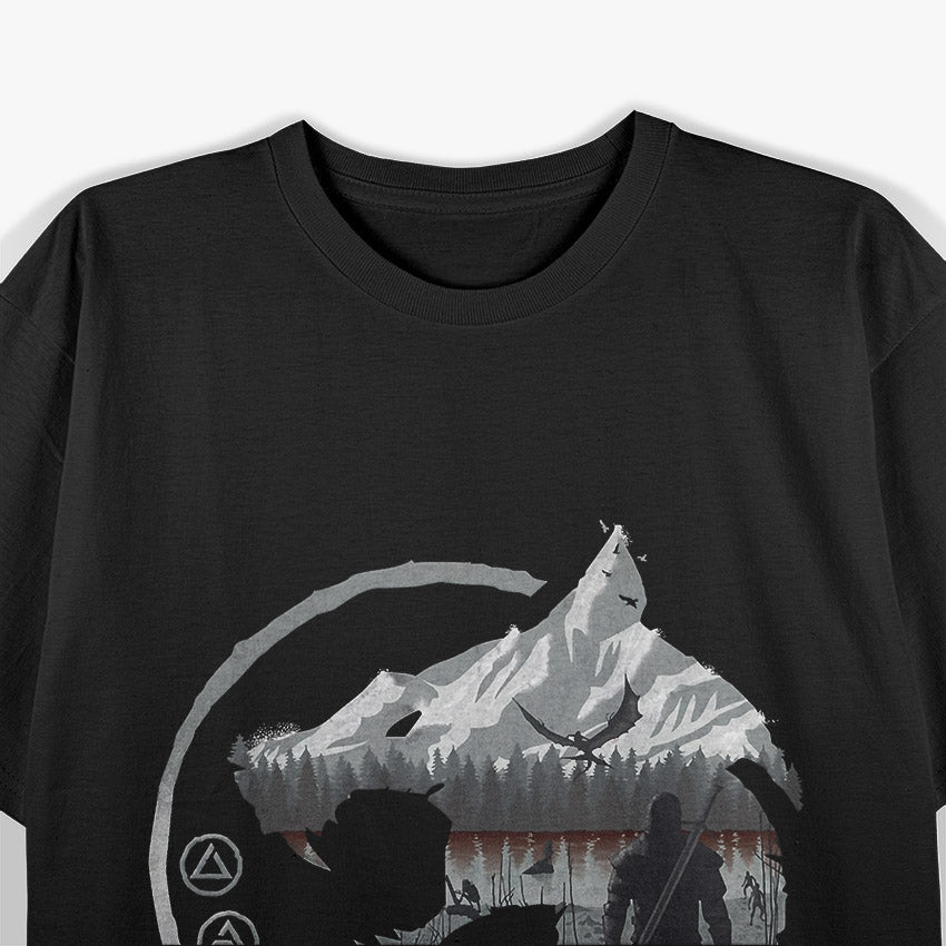 A Witcher’s Tale – Fantasy Monster Hunter Classic Inspired Love T-Shirt