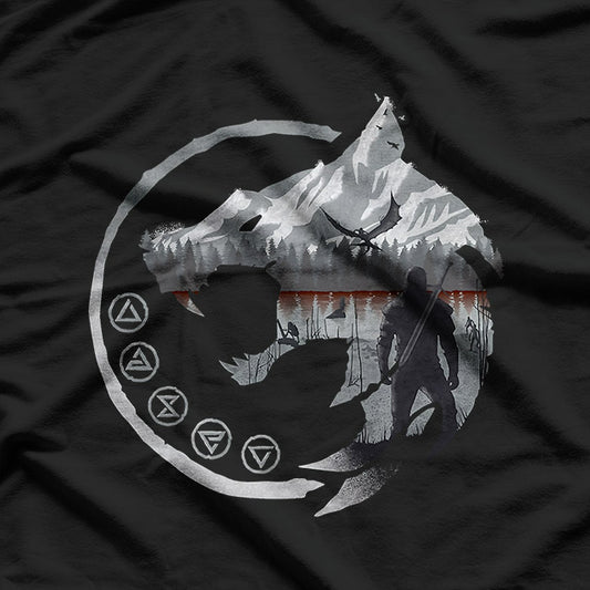 A Witcher’s Tale – Fantasy Monster Hunter Classic Inspired Love T-Shirt