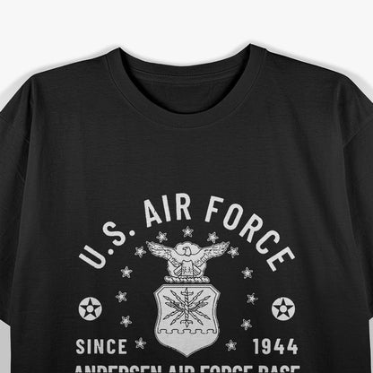 Vintage Military Air Base – Guam USAF Style Graphic T-Shirt