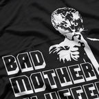 Bad Mother Fluffer Funny Cat Pun T-Shirt