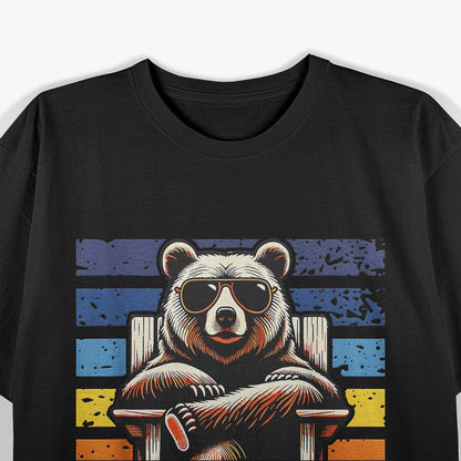 Retro Bear A Vintage Tribute to the Wild T-Shirt