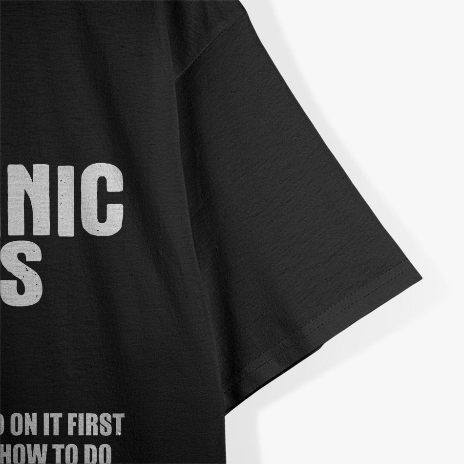 Caution: Flying Tools – Mechanic Garage Danger Humor Love T-Shirt