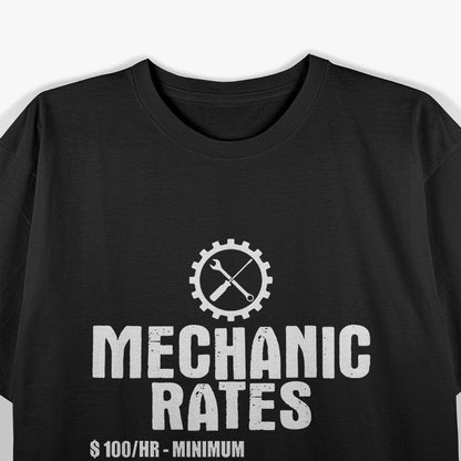 Caution: Flying Tools – Mechanic Garage Danger Humor Love T-Shirt