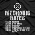 Caution: Flying Tools – Mechanic Garage Danger Humor Love T-Shirt