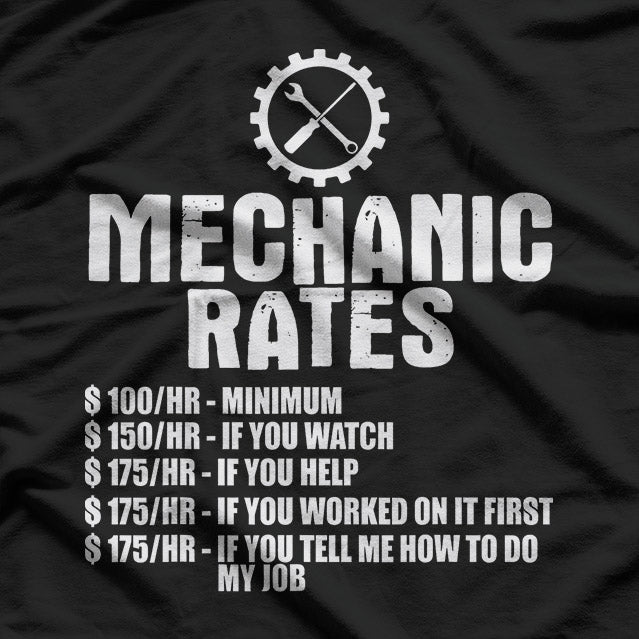 Caution: Flying Tools – Mechanic Garage Danger Humor Love T-Shirt