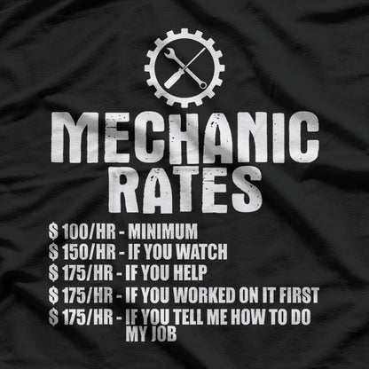 Caution: Flying Tools – Mechanic Garage Danger Humor Love T-Shirt