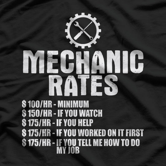 Caution: Flying Tools – Mechanic Garage Danger Humor Love T-Shirt