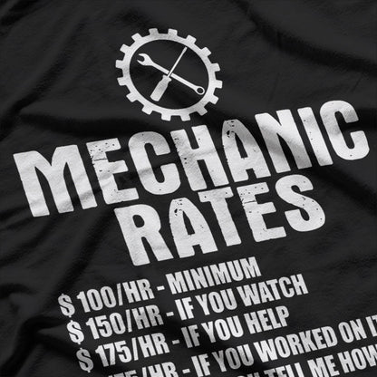 Caution: Flying Tools – Mechanic Garage Danger Humor Love T-Shirt