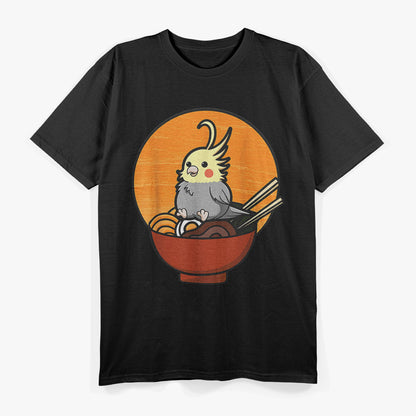 Cockatiel Cockatoo Lutino Quarrion Weiro Bird Parrot Tiel T-Shirt