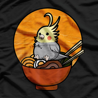 Cockatiel Cockatoo Lutino Quarrion Weiro Bird Parrot Tiel T-Shirt