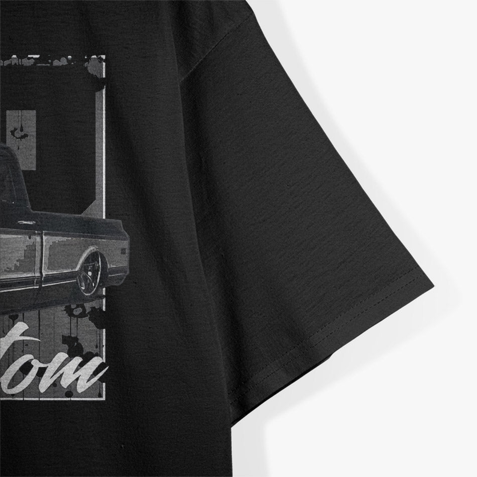 Custom 10 Classic Car Enthusiast Retro Style T-Shirt