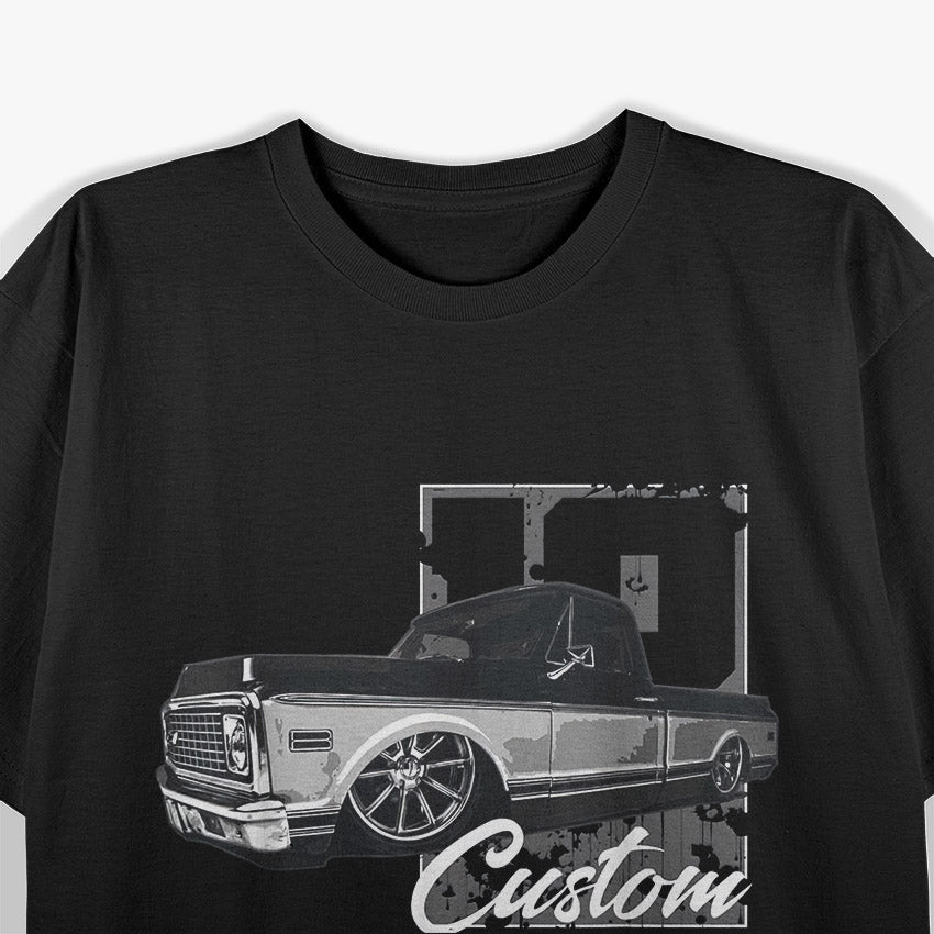 Custom 10 Classic Car Enthusiast Retro Style T-Shirt