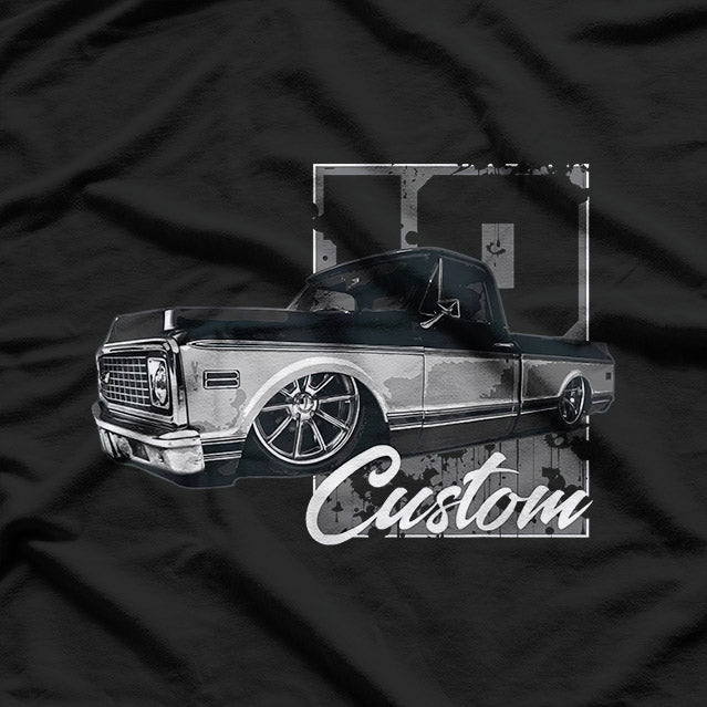 Custom 10 Classic Car Enthusiast Retro Style T-Shirt