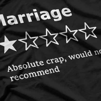 Marriage: One Star, Just Divorced T-Shirt