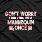Funny Nurse Joke – Mannequin Practice Graphic T-Shirt