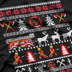 Firefighter Ugly Christmas Sweater T-Shirt