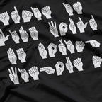 Funny ASL American Sign Language Deaf Not Dumb T-Shirt